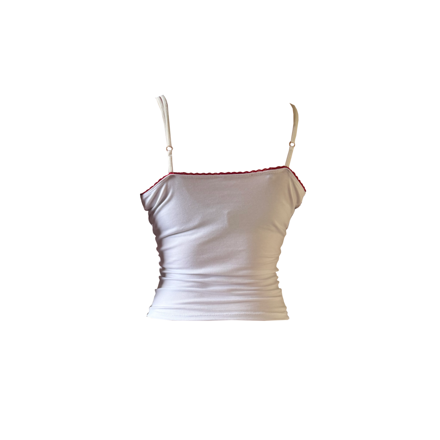 White Broderie Cami