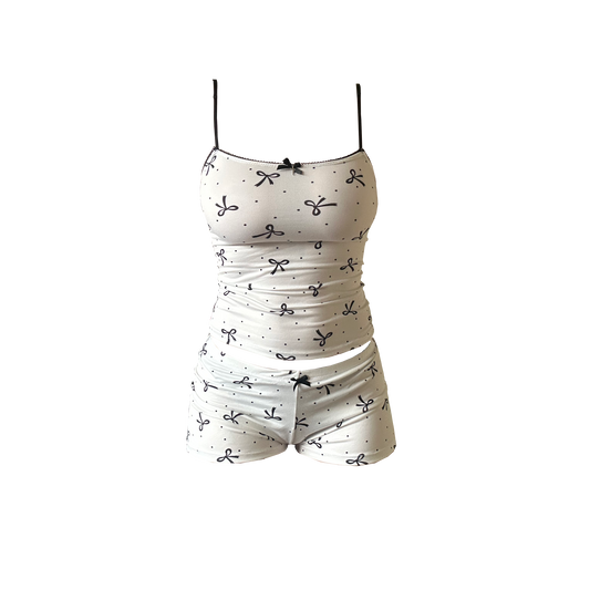 The Ribbon Cami Short Set