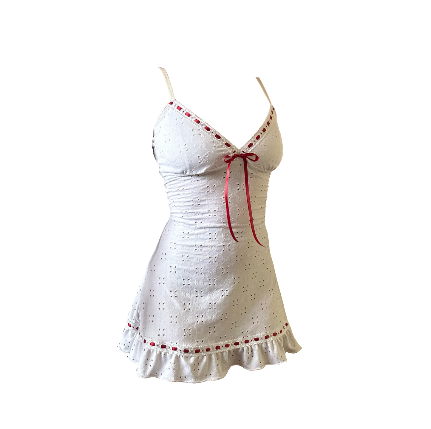 Ivory Broderie Anglaise Andromache Mini