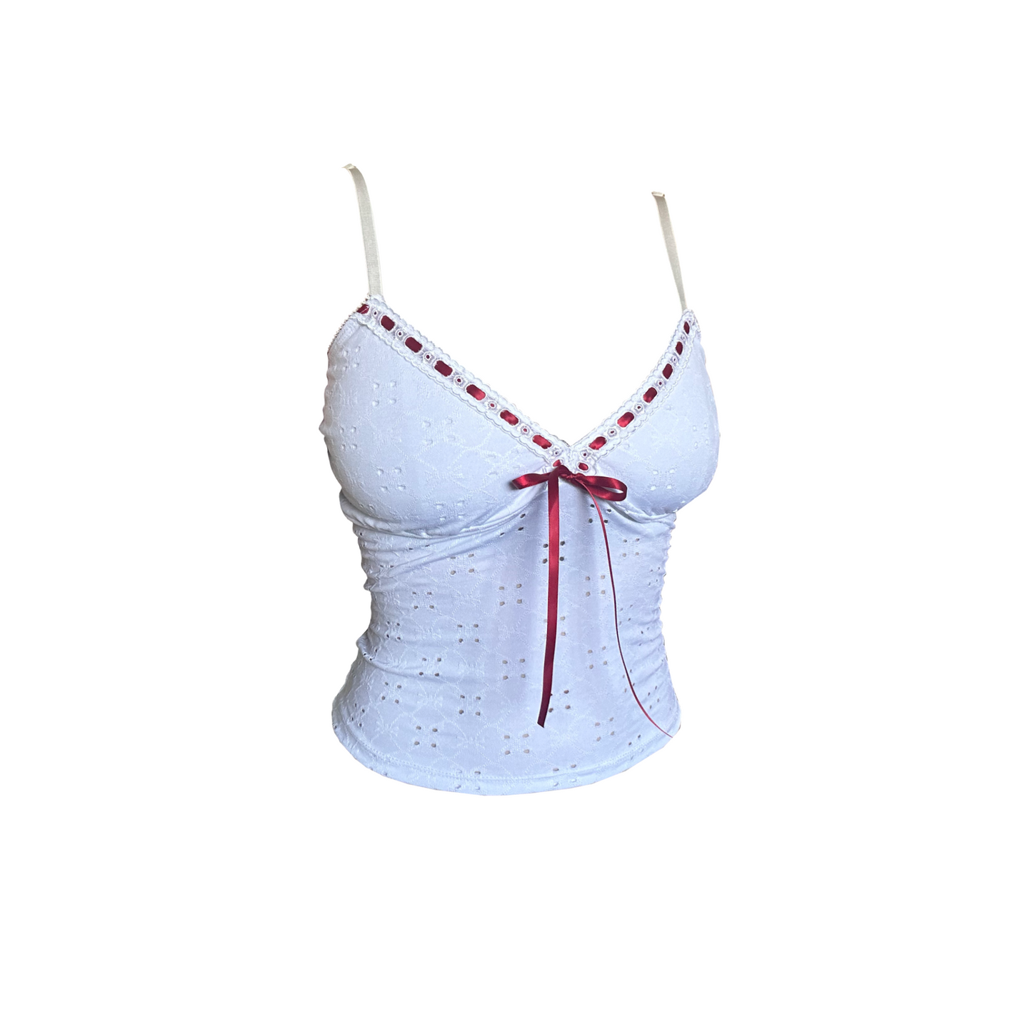 Ivory Broderie Anglaise Andromache Cami
