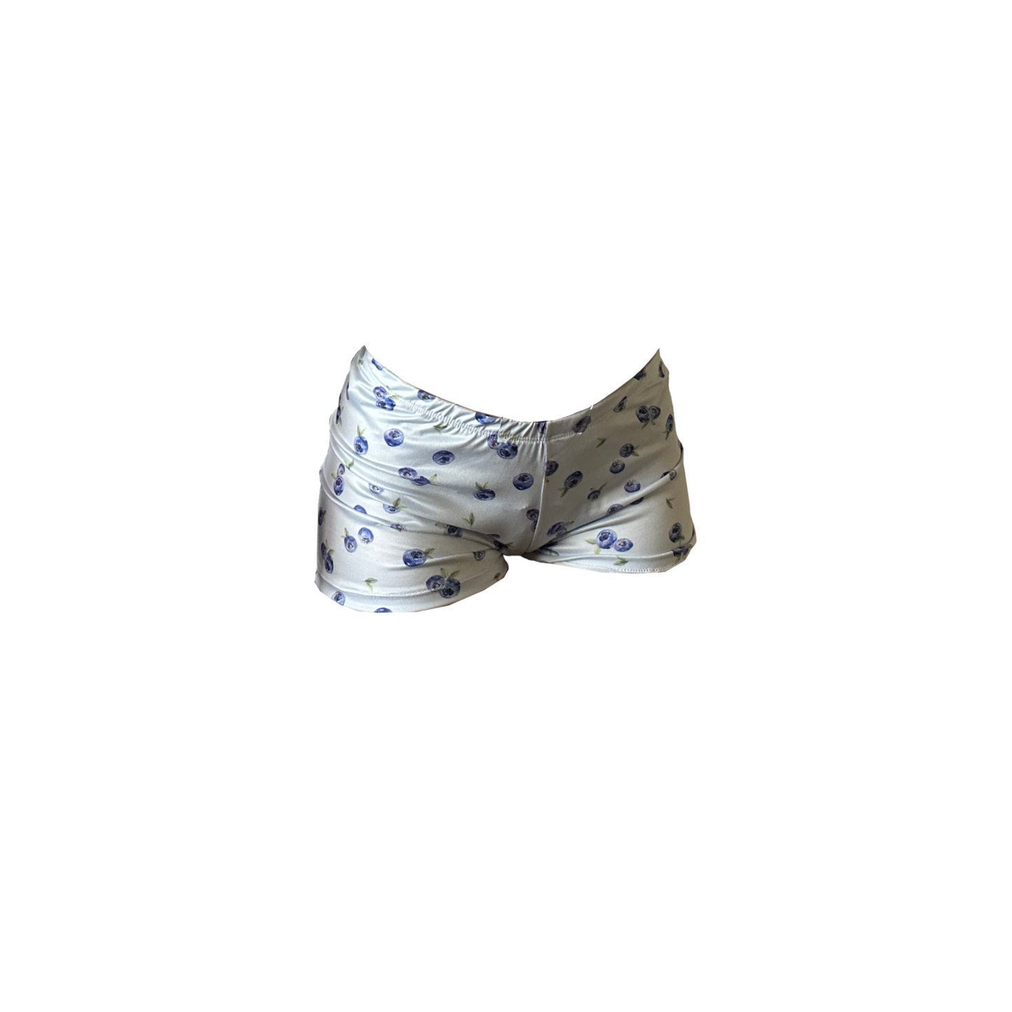 Blueberry Bloom Mini Shorts
