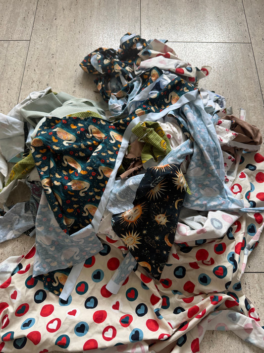 Fabric scraps! (All stretch cotton)
