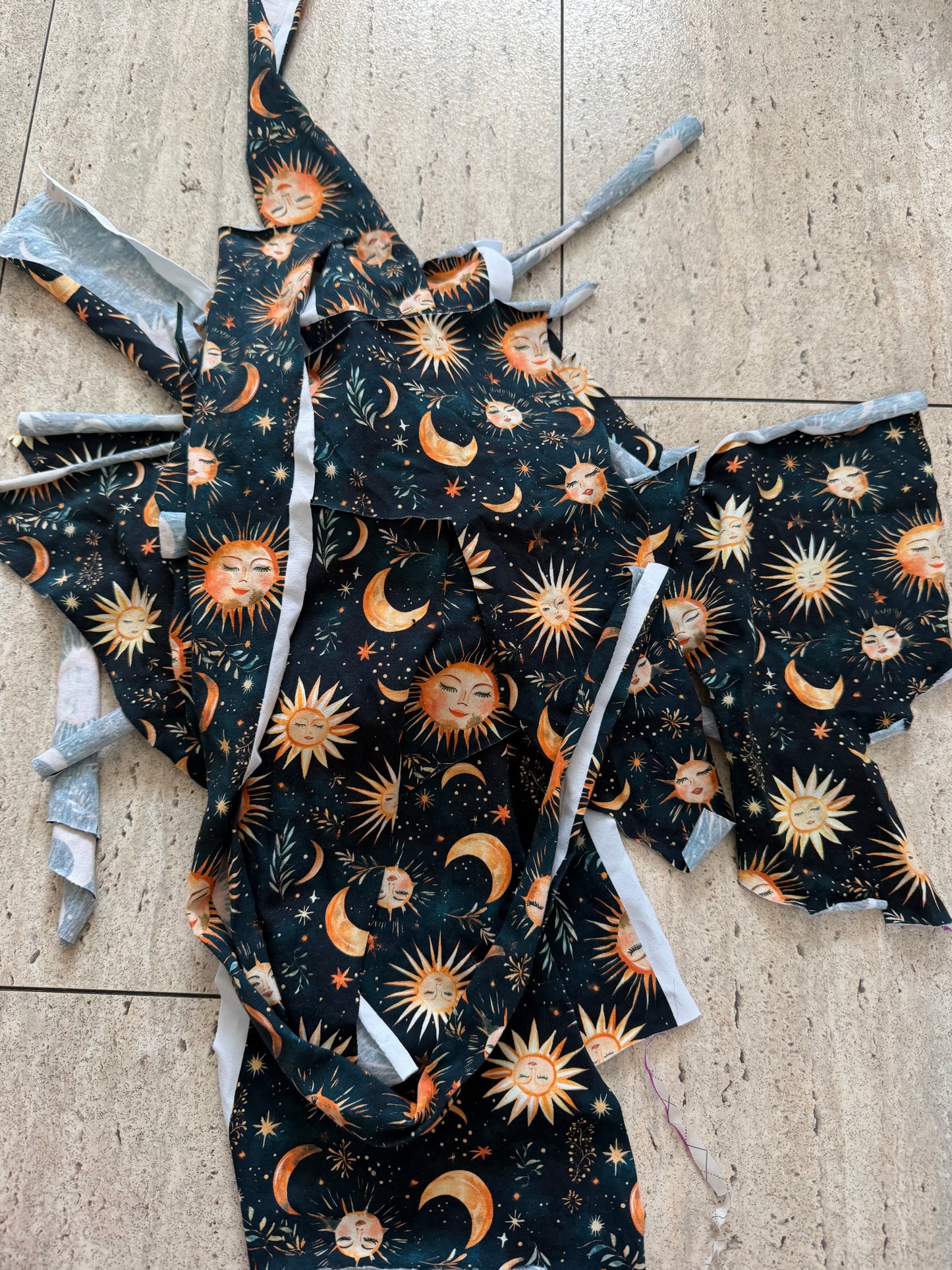Fabric scraps! (All stretch cotton & polyester mix)