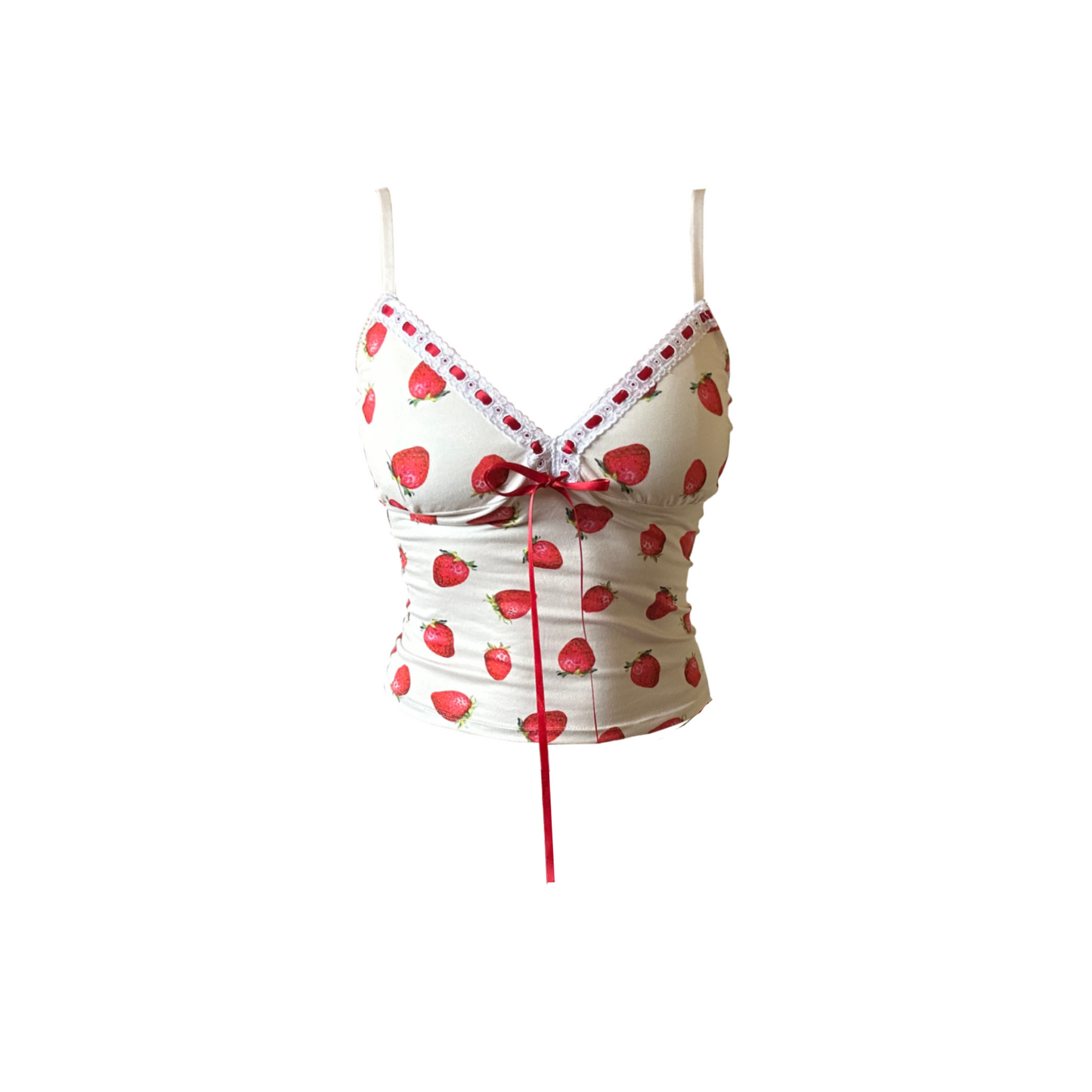 Strawberries & Creme Cami Short Set