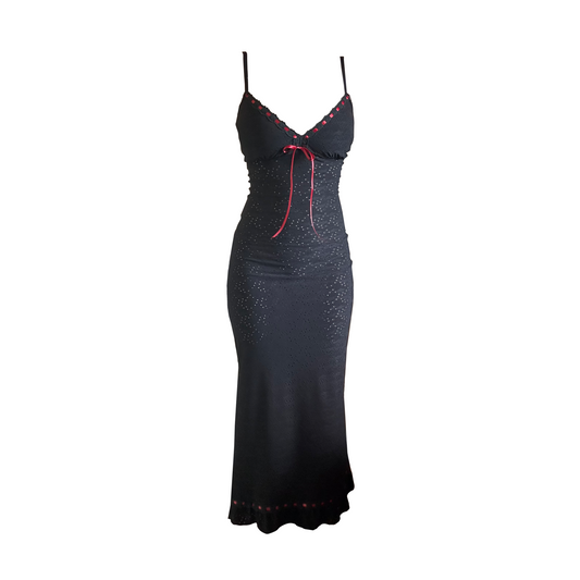 Black Broderie Anglaise Andromache Maxi