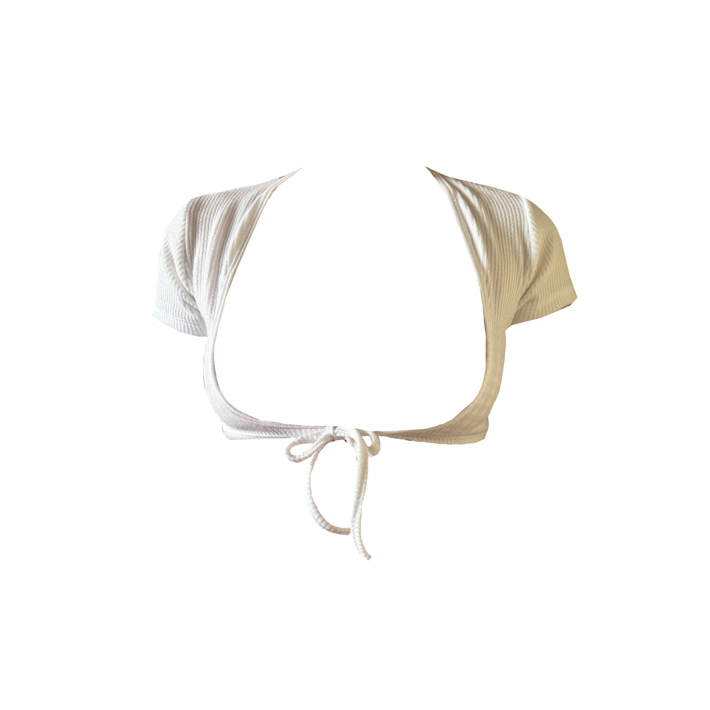 White Paris Cardigan (short)