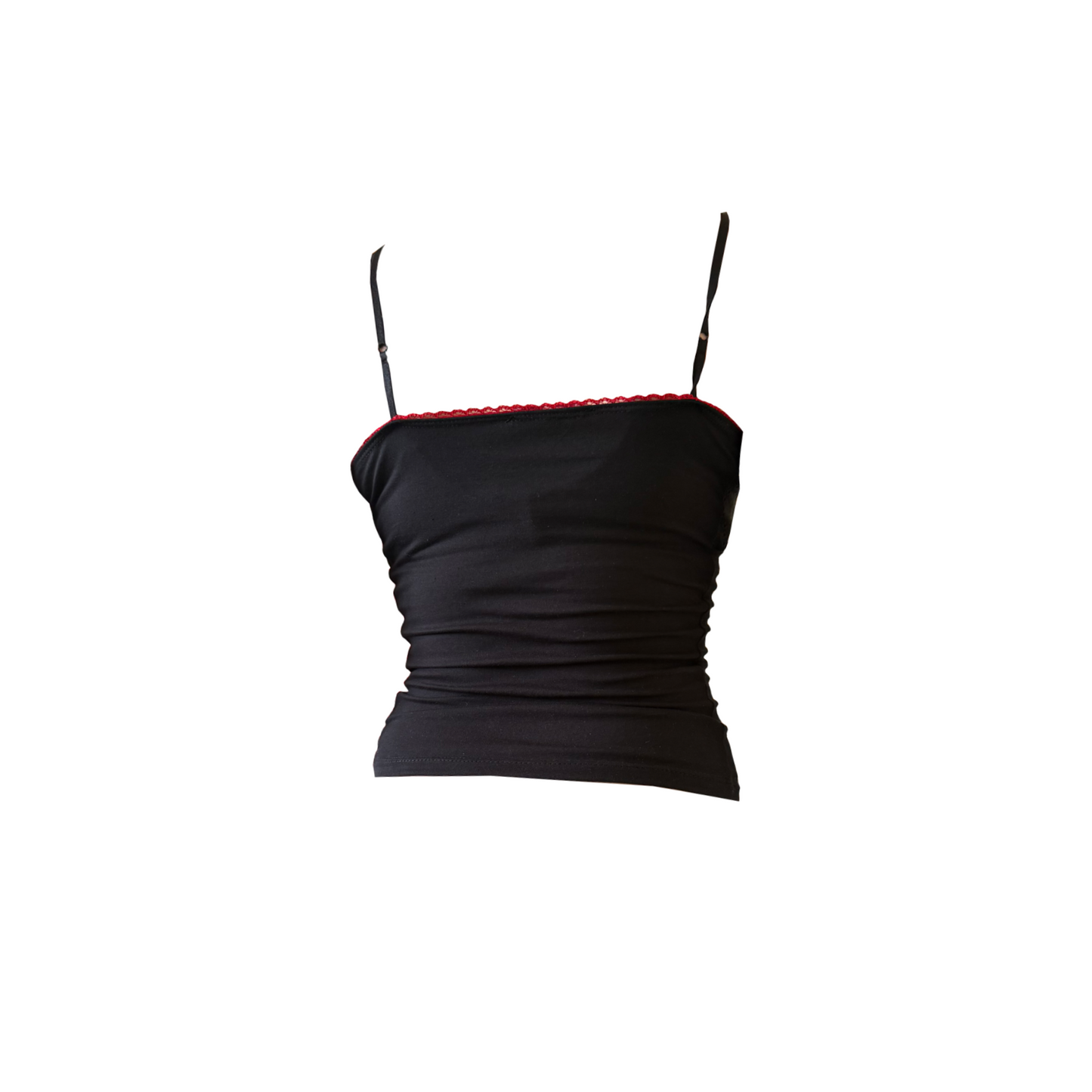 Black Broderie Cami
