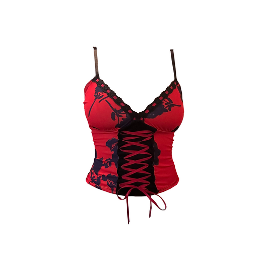 The Diotima Cami in Red